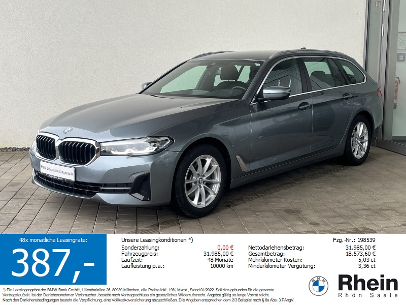 BMW 520i Touring Navi.DriveA.AHK.Hifi.Komfort.ParkA