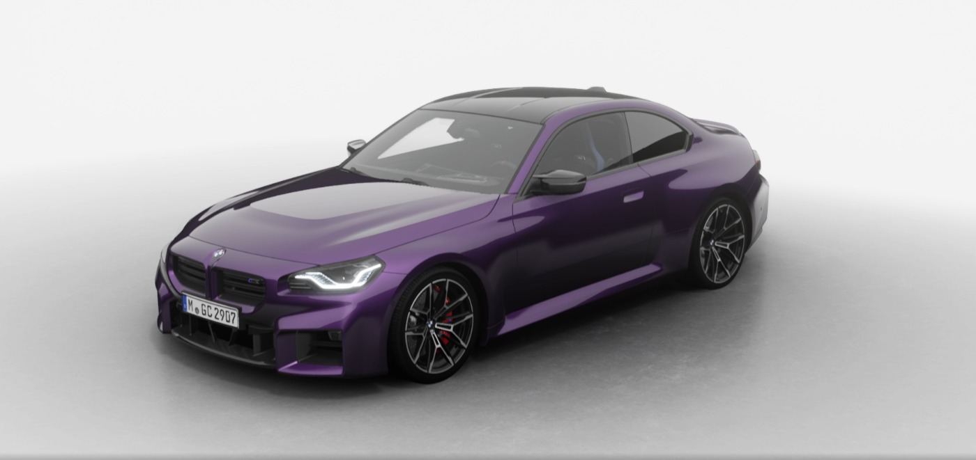 BMW M2 Coup Twilight Purple. Race Track Package.