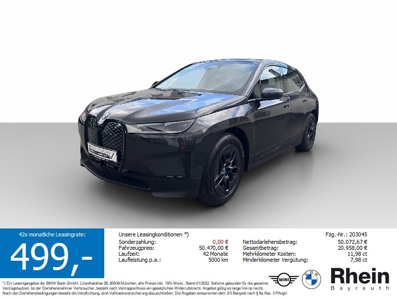BMW iX xDrive40 Navi LED Komfortzugang Parkassist