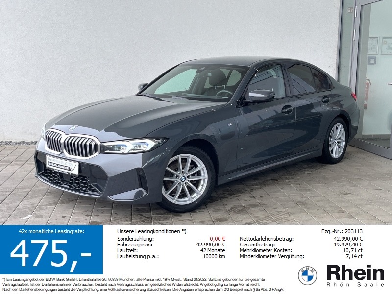 BMW 320d xDrive Limousine M Sportpaket HUD.360.HIFI