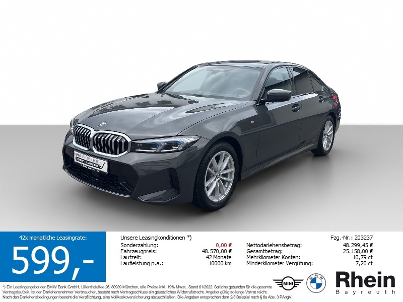 BMW 320d xDrive Limousine M Sport Navi AdapLED ACC