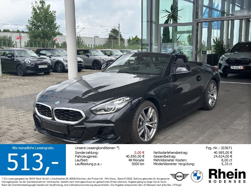BMW Z4 sDrive 20i M Sport Hifi Komfortzugang
