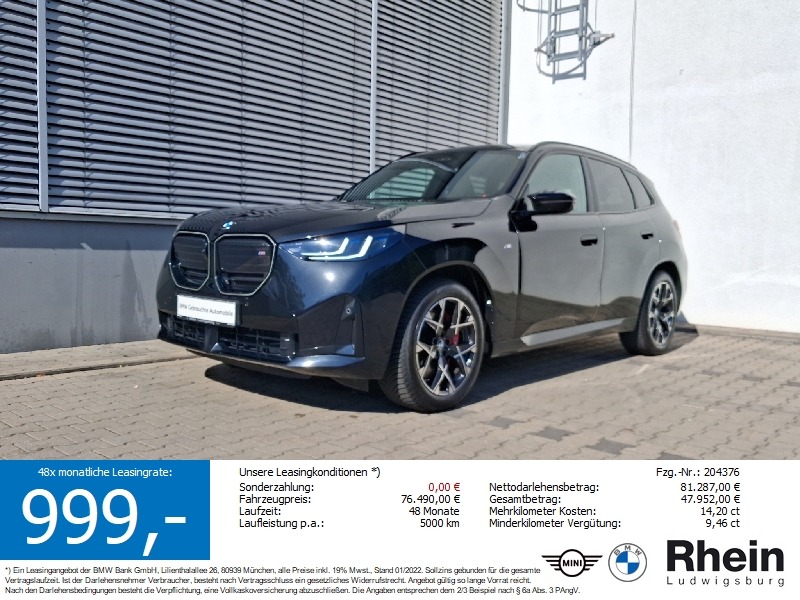 BMW X3 M50 xDrive LED Navi AHK HarmKard Sitzbel.