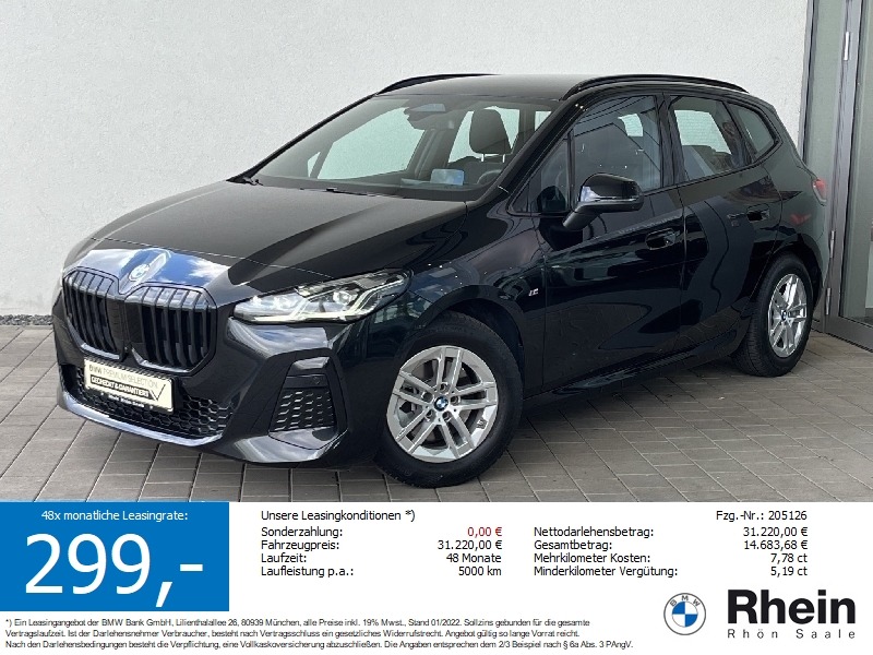 BMW 220i Active Tourer M Sportpaket Navi.HUD.H/K.AHK