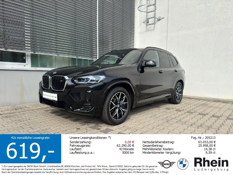 BMW X3 M40i Laser Navi HUD HarKar Pano ParkAs+ AHK