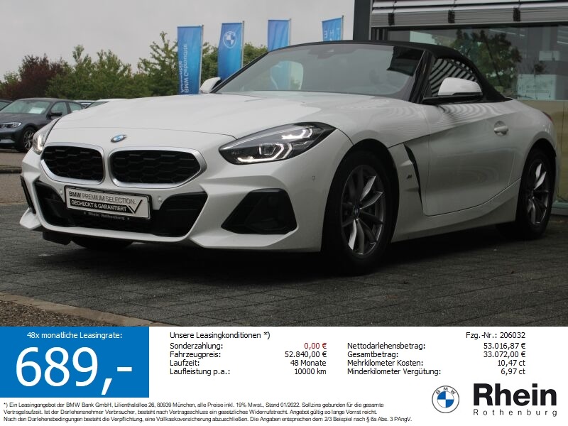 BMW Z4 sDrive30i M Sport LED Live Kamera HeadUp ACC