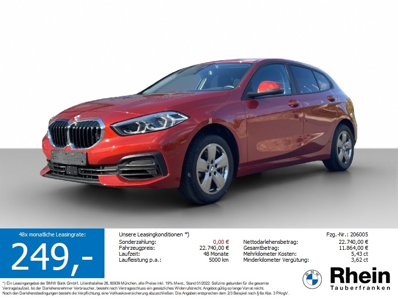 BMW 116i Advantage NaviProf LED