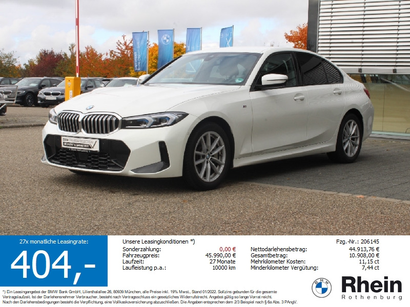 BMW 330i xDrive Limo M Sport HeadUp Kamera ACC LIVE