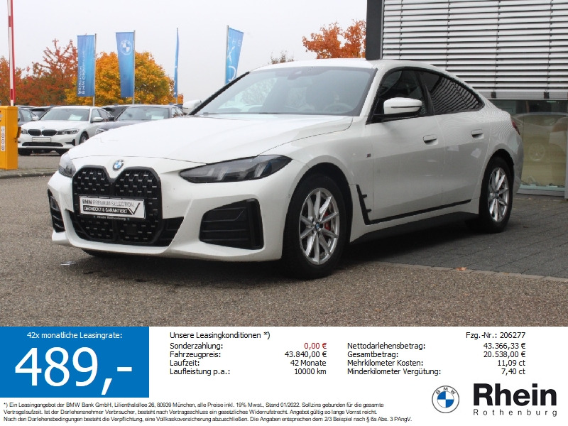 BMW 420d Gran Coup M Sport Pro HeadUp S-Dach Cam