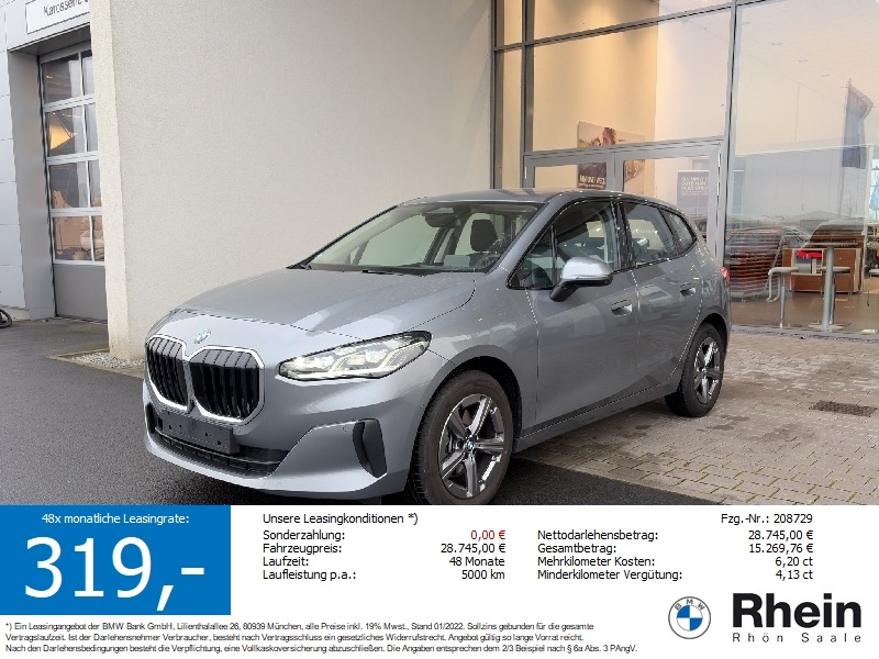 BMW 216i Active Tourer Navi.HUD.LED.DAB.Park+.Komfor