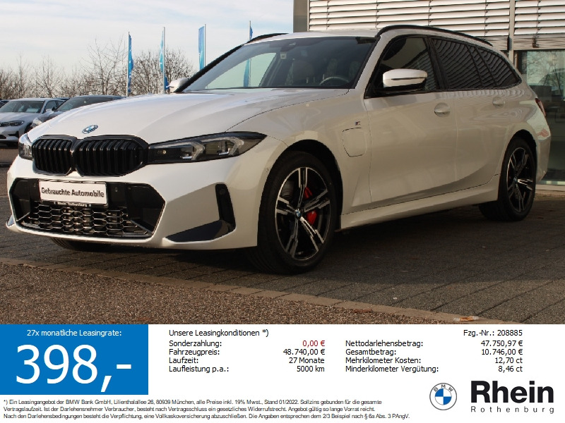 BMW 330e xDrive Tour M Sport Pro HeadUp AHK Pano 360