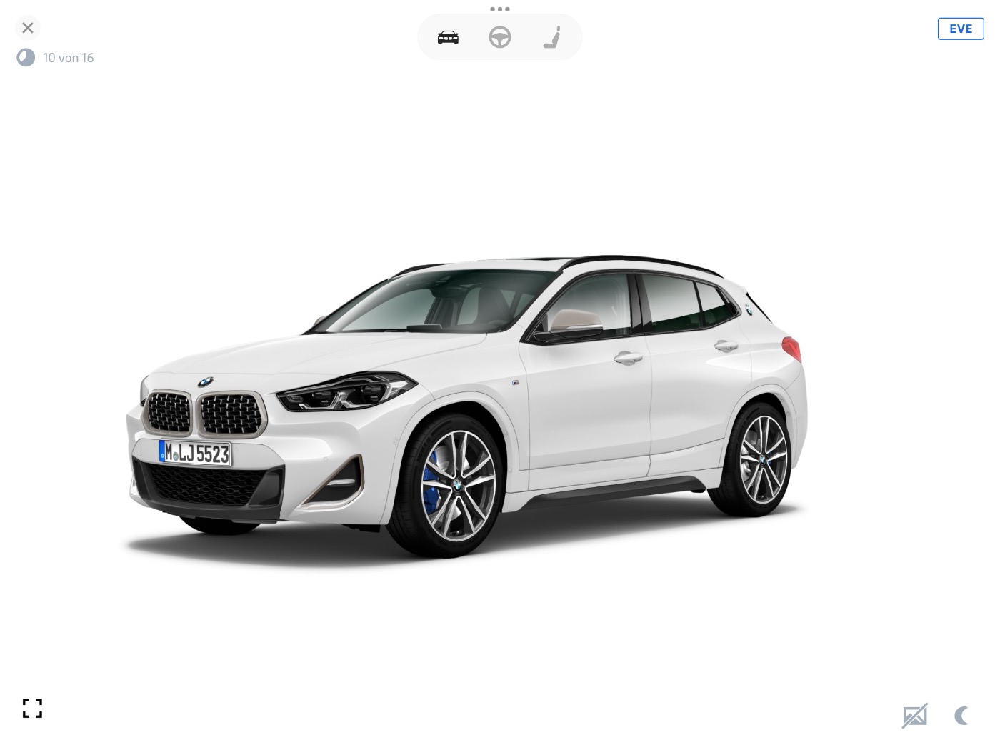 BMW X2 M35i Panorama HUD Kamera Navi Parkassist