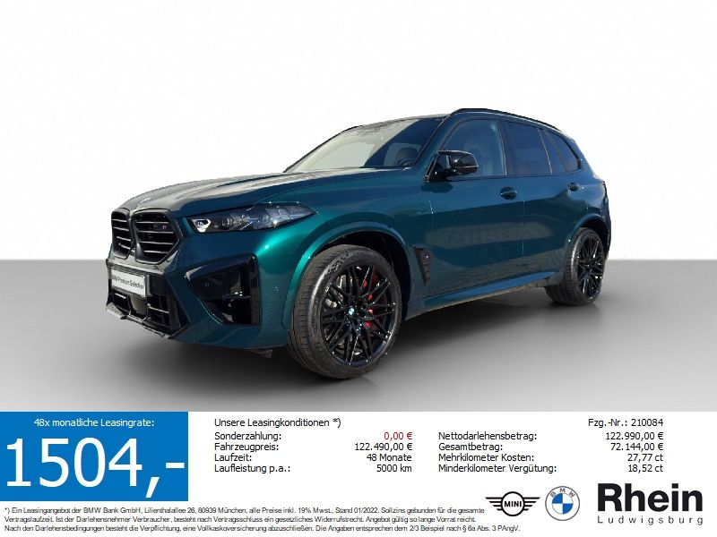 BMW X5 M Competition LED HarKar SHZ Pano AH