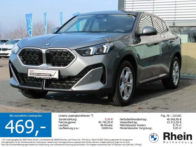 BMW X2 xDrive20d LiveProf HeadUp AHK Kamera AdLED SH