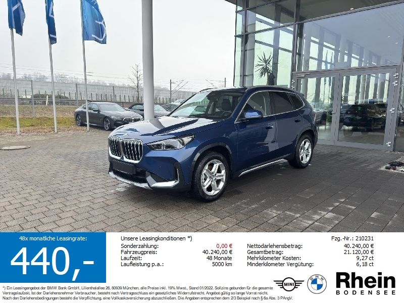 BMW X1 xDrive20d xLine ACC HUD 360 Glasdach AHK