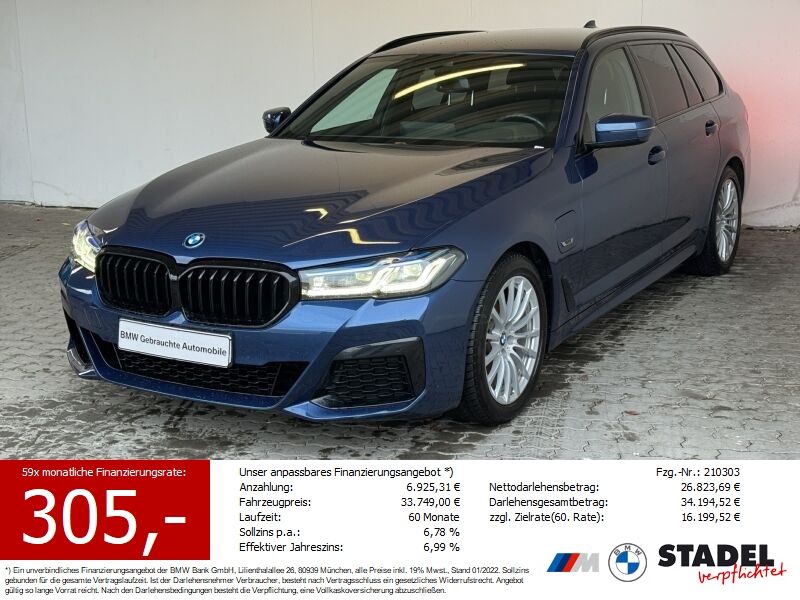BMW 530e Tour. M Sport Navi.Laser.RFK.HuD.SHZv+h.4-Z