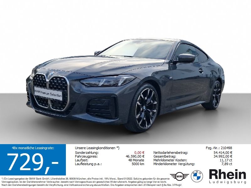 BMW 420d xDr Coup M Sportpaket LED DrivAs ParkAs+