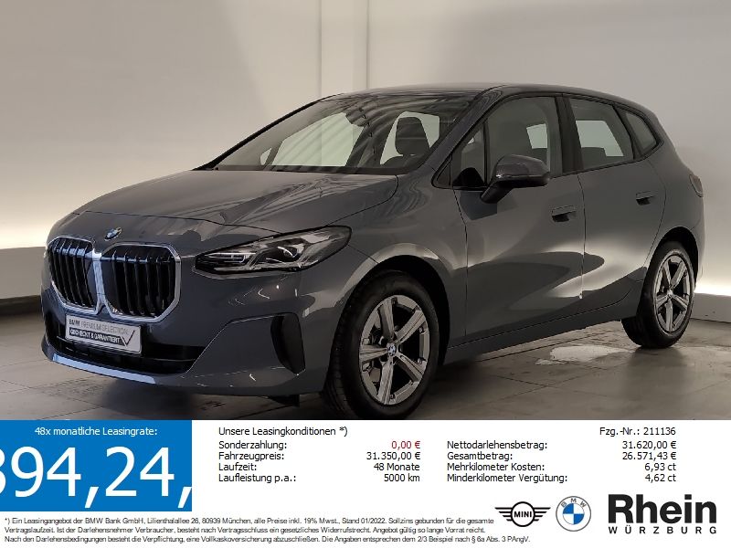 BMW 220d Active Tourer DAB/SHZ/LED/PDC vo+hi