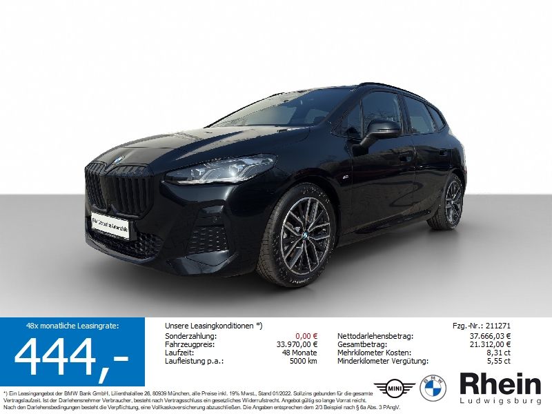 BMW 220d Active Tou M Sport DrivAs/ParkAs+ AHK HiFi