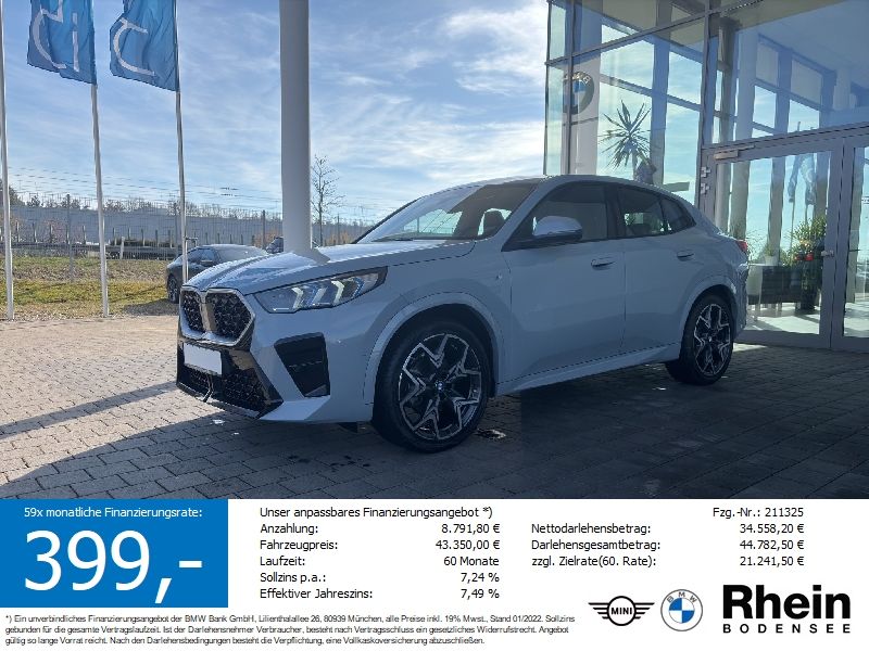 BMW X2 sDrive18d M Sport AHK ACC HUD 360 H&K AdLED