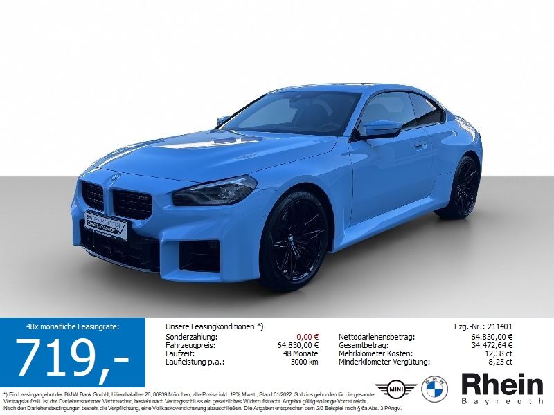 BMW M2 Coup Navi AdapLED Hifi h/k GSD ParkAssist