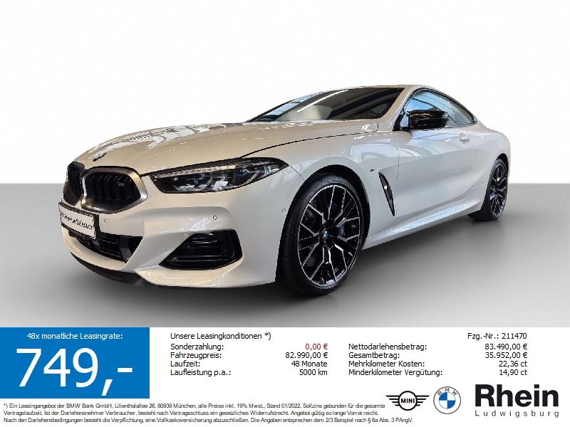 BMW M850i xDrive Coup Laser Park/DrivAsPro