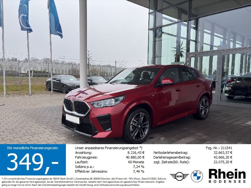 BMW X2 sDrive20i M Sport Memorysitz H&K Komfortzug.