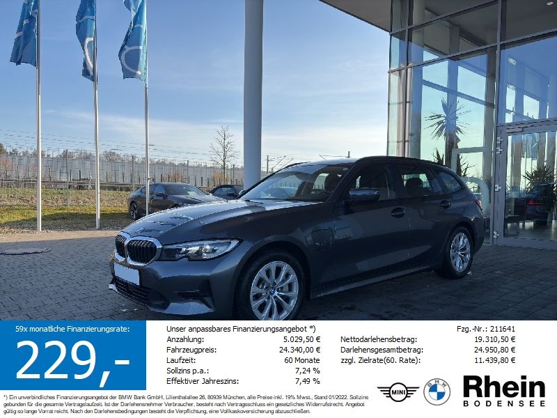 BMW 330e Touring ACC DrivingAssist. Fernlichtassist