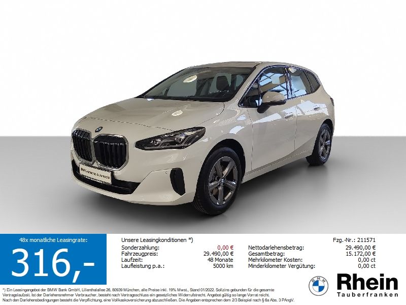 BMW 220i Active Tourer DKG AHK/CAM/K-ZUG/LED+/TEMPO/SH