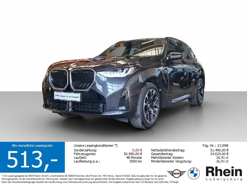 BMW X3 20 xDrive M Sportpaket DrivAs/ParkAs+ AHK SHZ