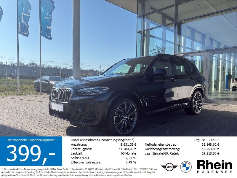 BMW X3 xDrive30e M Sport HUD Komfortzugang AHK LED