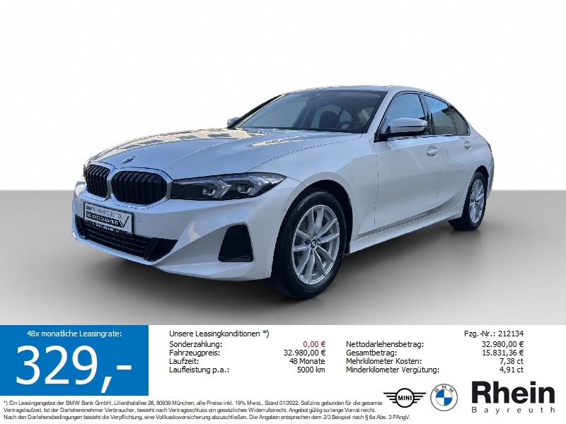 BMW 318i Limousine Navi LED Komfortzug. Park Assist