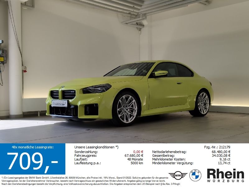 BMW M2 Coup Navi/LED/RFK/SHZ/HuD/Apple/PDC v+h