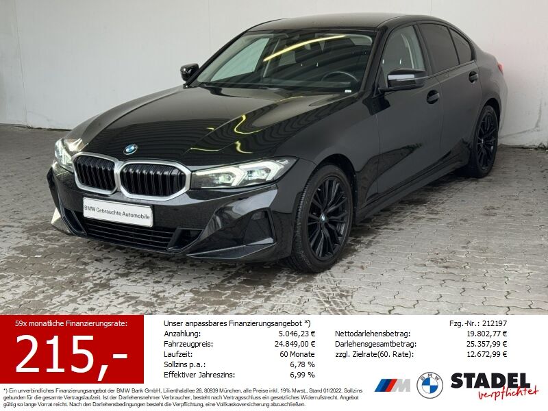 BMW 318i Limousine Navi.LED.PDCvo+hi.SHZ.DAB.SportLR