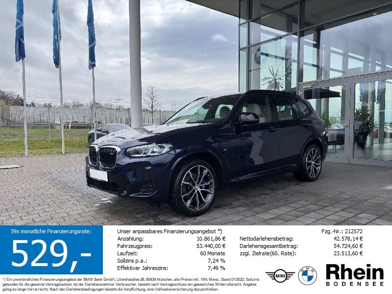 BMW X3 M40d HuD Laser AHK Memorysitz Komfortzugang
