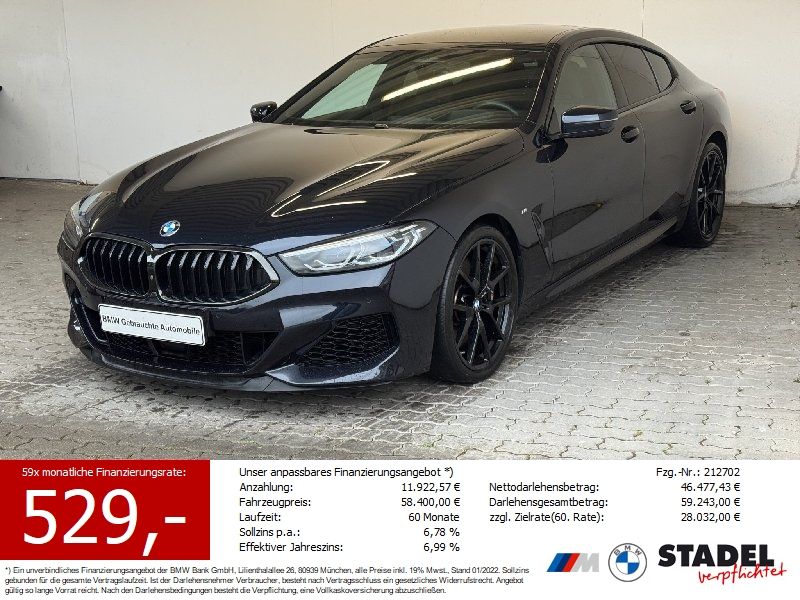 BMW M850i xDrive Gran Coup Navi.Laser.360.ACC.SoCl