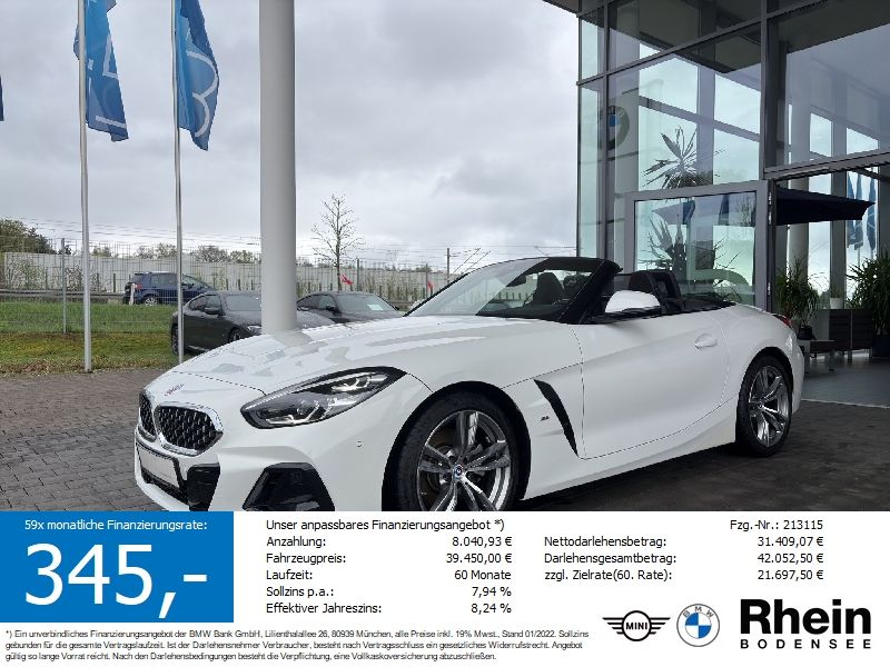 BMW Z4 sDrive 20i M Sport Hifi LH R&uuml;ckfahrkamera SH