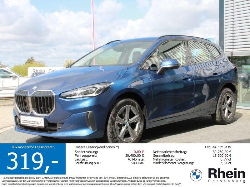 BMW 220i Active Tourer Navi AdLED AHK Sportsitze