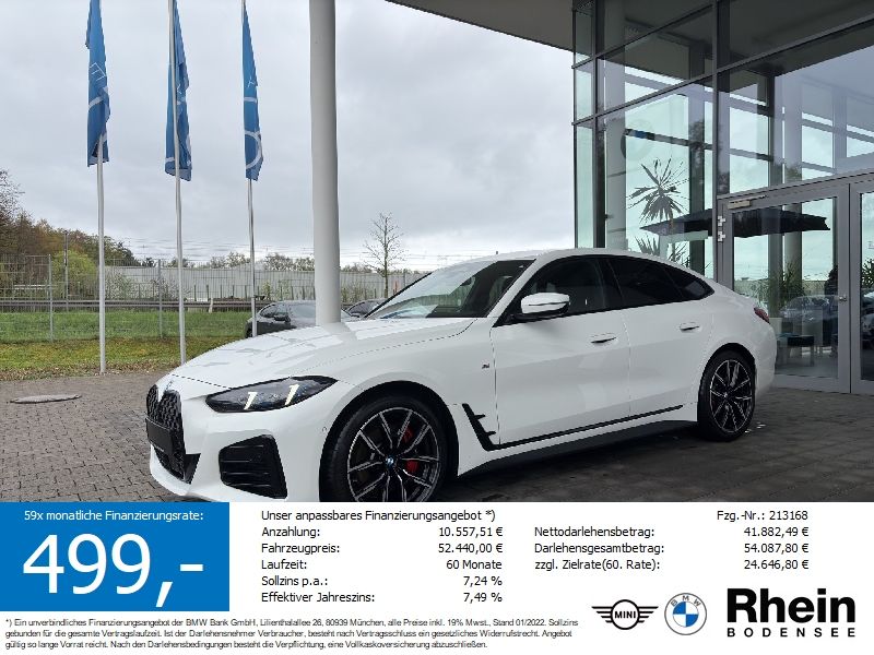 BMW 420d xDrive Gran Coup M Sport ACC 360 AHK HiFi