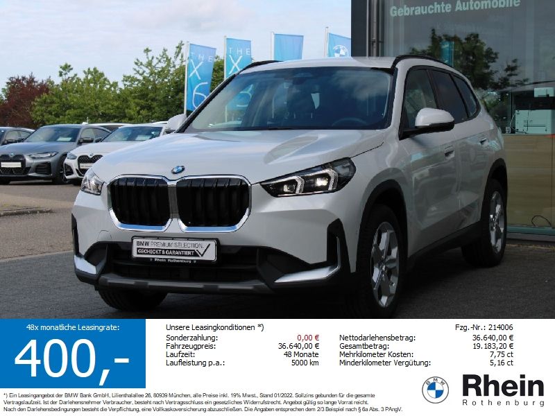 BMW X1 sDrive 18i Navi LED Kamera DAB wenig km SH