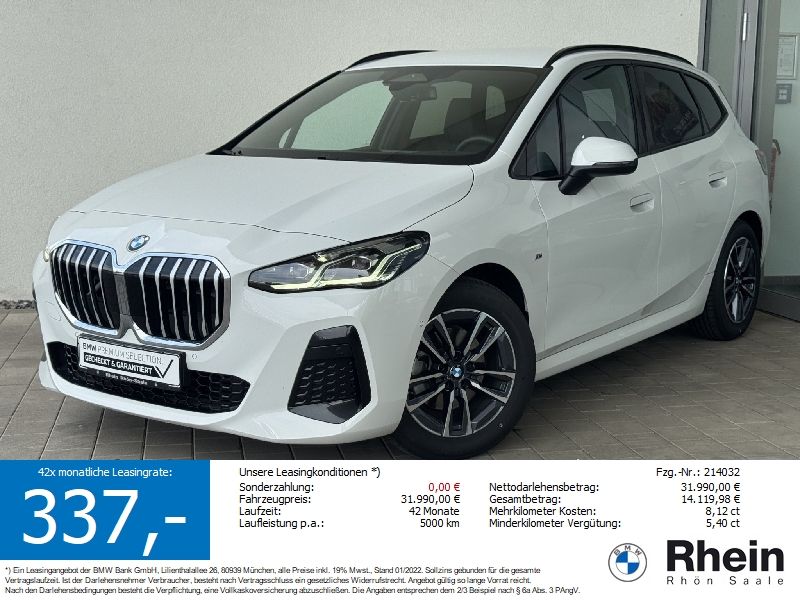 BMW 220d Active Tourer M Sport H7K.DriveA+.AHK.ParkA