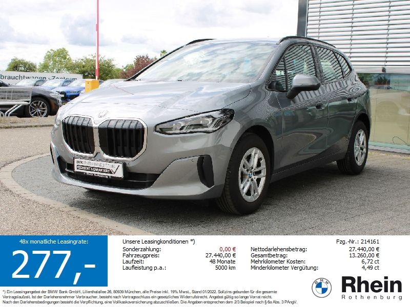 BMW 218i Active Tourer Navi AdLED Kamera SH DAB DA
