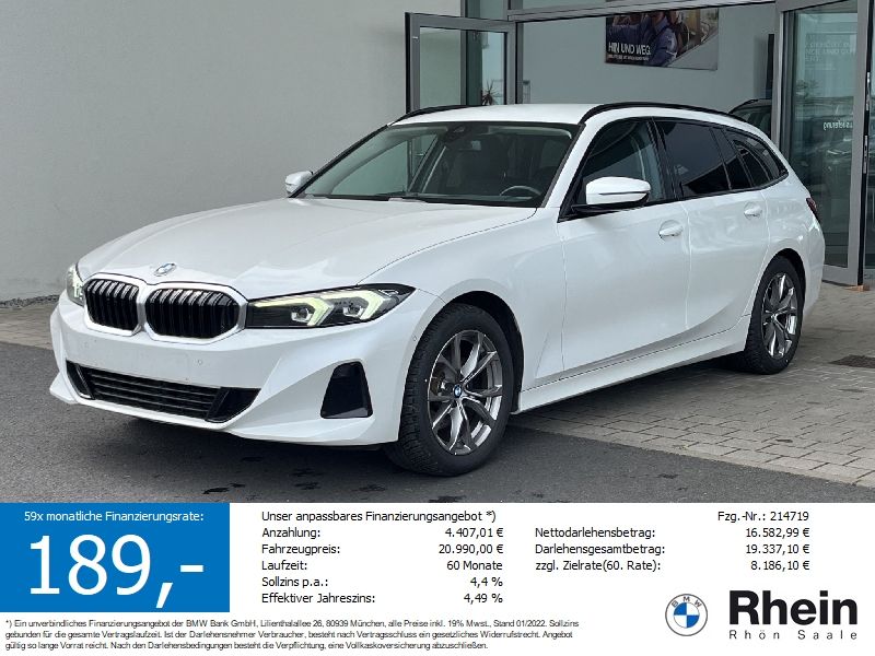 BMW 320d Touring Navi.SSGL.Tempo.DAB.ParkA.Lordose.