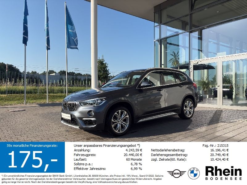 BMW X1 sDrive 18i xLine LH LED HiFi Pano Sportsitz