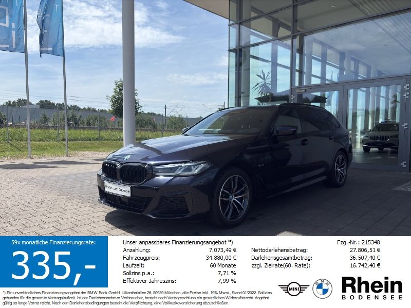 BMW 530e Touring M Sport AHK ACC HuD Laser Komfortzu