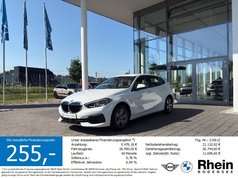 BMW 116d 5-T&uuml;rer HuD AHK LED R&uuml;ckfahrkam. SH