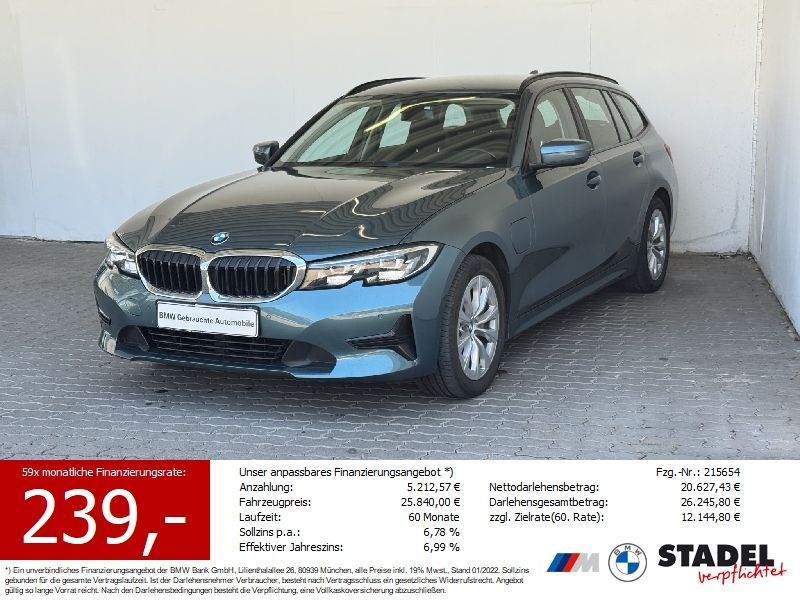 BMW 330e Tour. Advantage Navi.LED.AHK.PDCvo+hi.SHZ