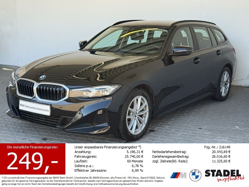 BMW 318d Tour. Navi.LED.R&uuml;Kam.DAB.Sitzheiz.Sport-LR
