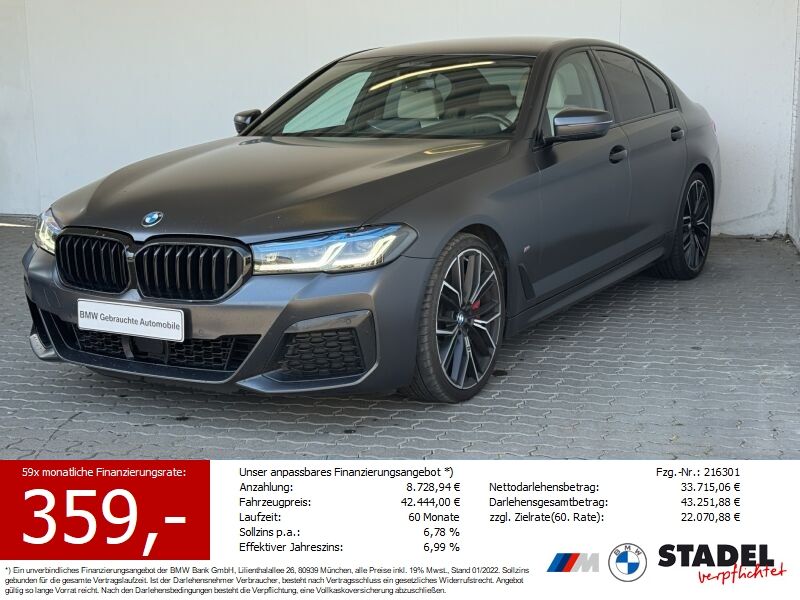 BMW M550i xDrive Limousine Navi.Laser.Standheiz.ACC