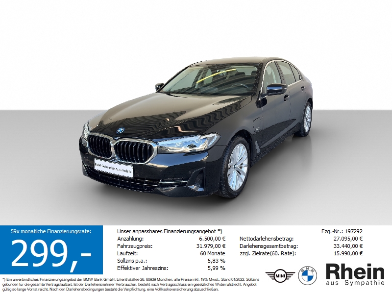 BMW 520e Lim. Aut. LiveCock.PDC.DuLa.DAB.Klimaaut.